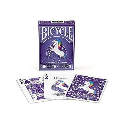 Карты игральные United States Playing Card Company Bicycle Unicorn (02375) - фото 1
