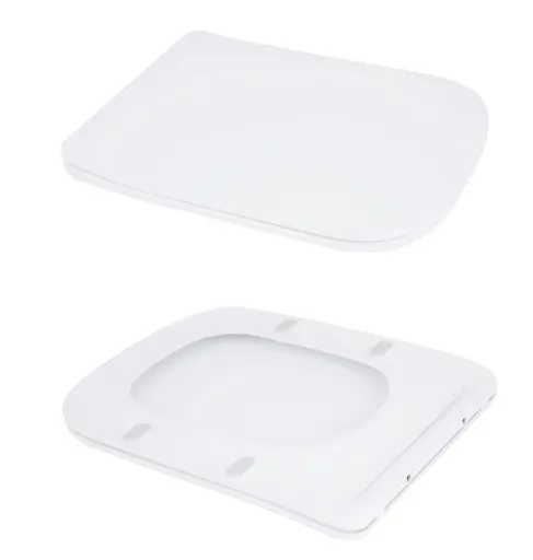Напольный унитаз-моноблок Qtap Kolibri Ultra Quiet с сиденьем Slim Duroplast/ Soft-close/ Quick Release QT10226380W - фото 6