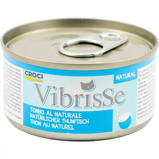 Вологий корм для котів Vibrisse тунець у власному соку 70 г