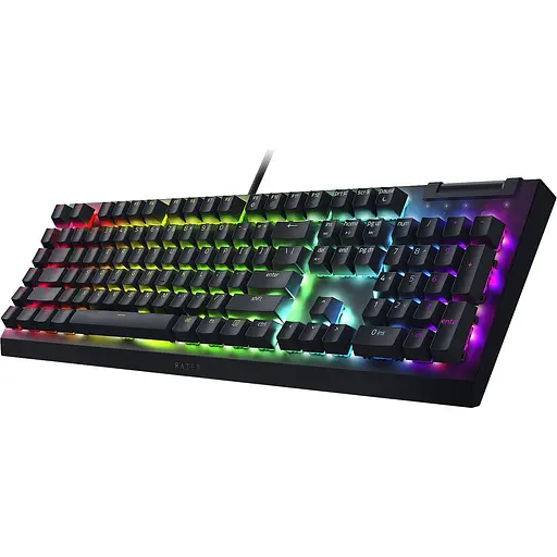 Клавіатура Razer BlackWidow V4 X Green Switch USB Black (RZ03-04700800-R3R1) - фото 4