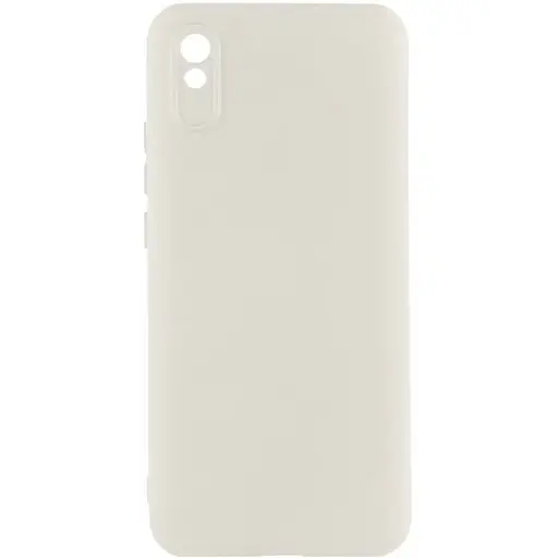 Чохол Lakshmi Silicone Cover Full Camera (AAA) для Xiaomi Redmi 9A Білий / White
