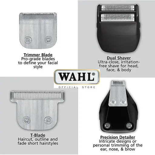 Триммер для бороды и усов Wahl Multi Purpose Grooming Kit 09854-616 - фото 6