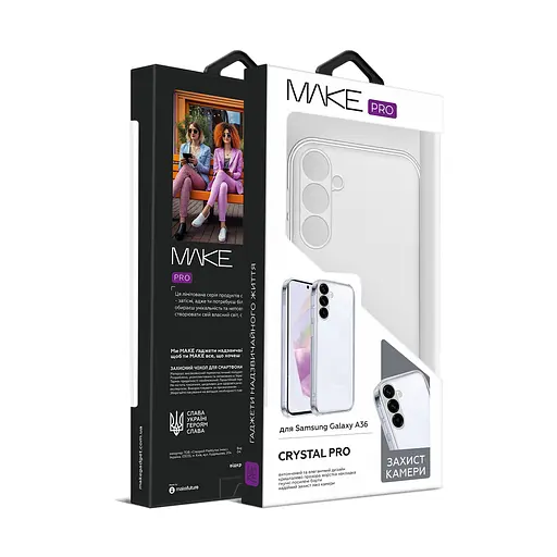 Чохол MAKE Samsung A36 Crystal Pro - фото 2