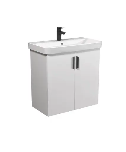 Тумба Мойдодир Idea 70-U умивальник River 70 Білий універсальна Білий - фото 2