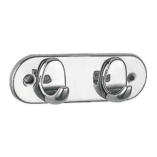 Крючок двойной ZERIX LR1505-2 (LL1404) - фото 1