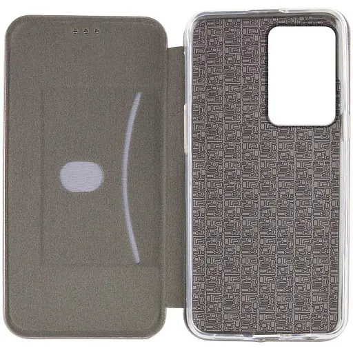 Шкіряний чохол-книжка Classy для Motorola Moto G85 Сірий - фото 3