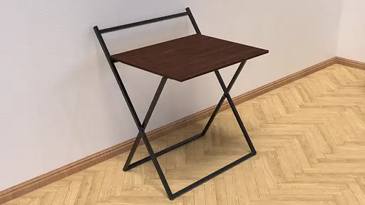 Стіл трансформер Компакт 3 750x790x720 Чорний метал ДСП Венге Магія 16 мм FRD-105404 - фото 4