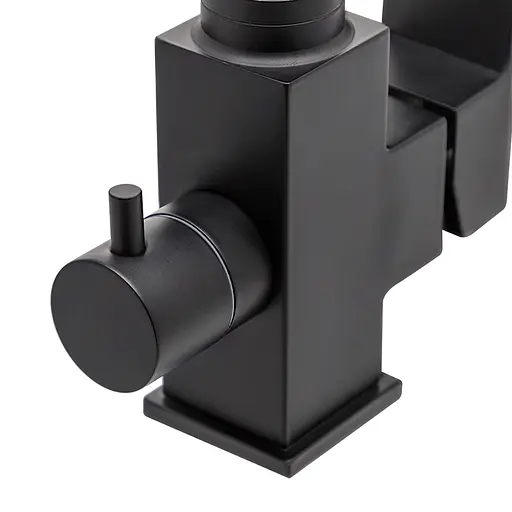 Змішувач для кухні на дві води Mixxus KUB-021 black MI5865 Чорний матовий - фото 3