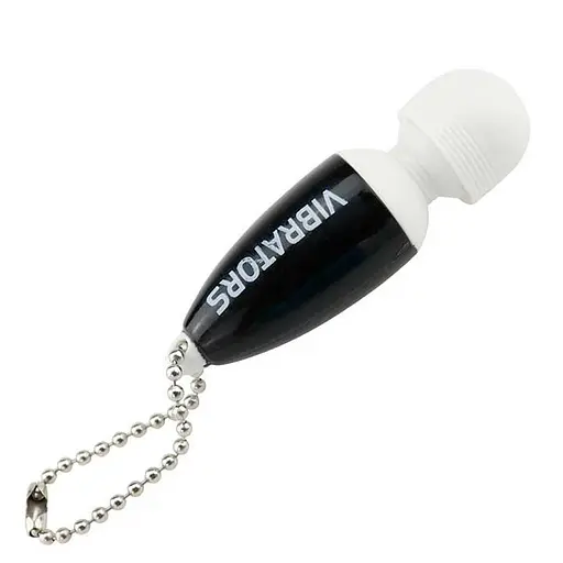 Мини-вибратор "Ключик" 6,5 см Черный K0109-3