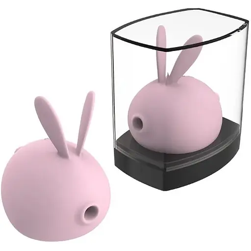 Вакуумный стимулятор с вибрацией KisToy Miss KK Pink - фото 4