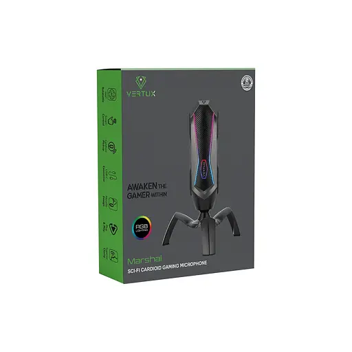 Микрофон Vertux Marshal USB Black (marshal.black) - фото 2