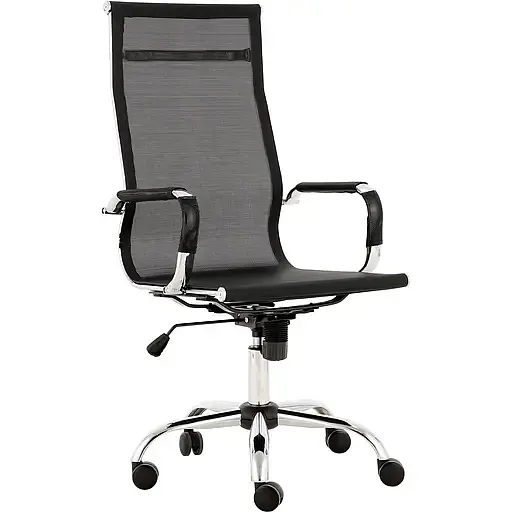 Офісне крісло GT Racer X-2816B Mesh, чорне (X-2816B Mesh Black) - фото 1