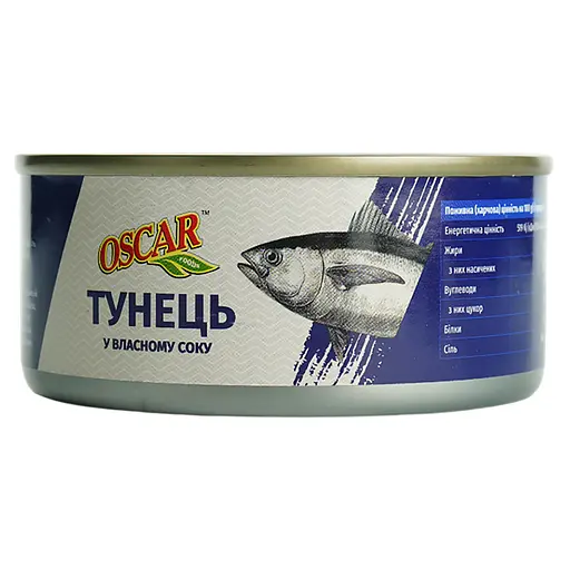 Тунец Oscar в своем соке 140 г