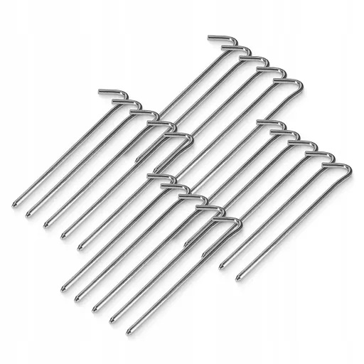 Набір кілочків для намету Mountain Goat сталеві 20 см 20 шт (P-5905973406864) - фото 10