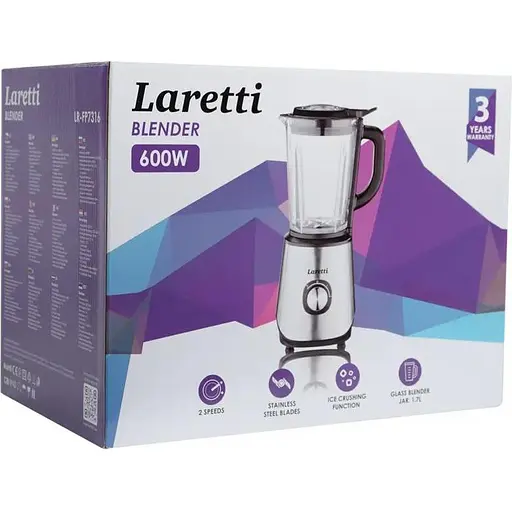 Блендер стационарный Laretti LR-FP7316 - фото 2