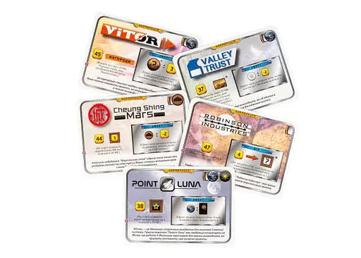 Настільна гра Kilogames Тераформування Марса: Початок (Terraforming Mars: Prelude) (укр.) (KG-1740) - фото 5