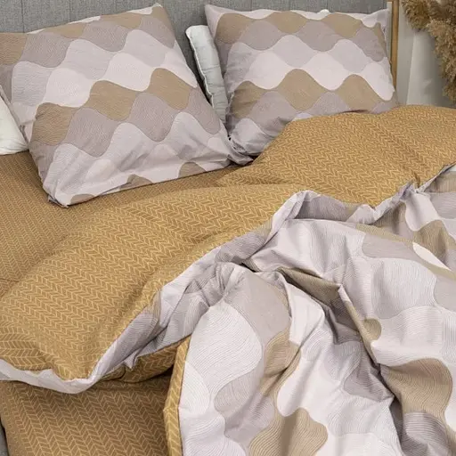 Комплект постільної білизни Viluta полуторний ранфорс 24336 100% бавовна - фото 3