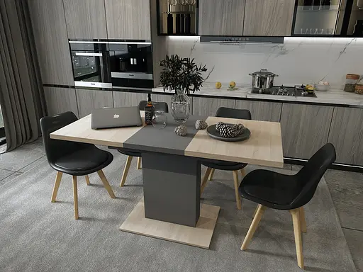 Комплект стульев Doros Бин Черный 49х43х84 (42005076) - фото 18