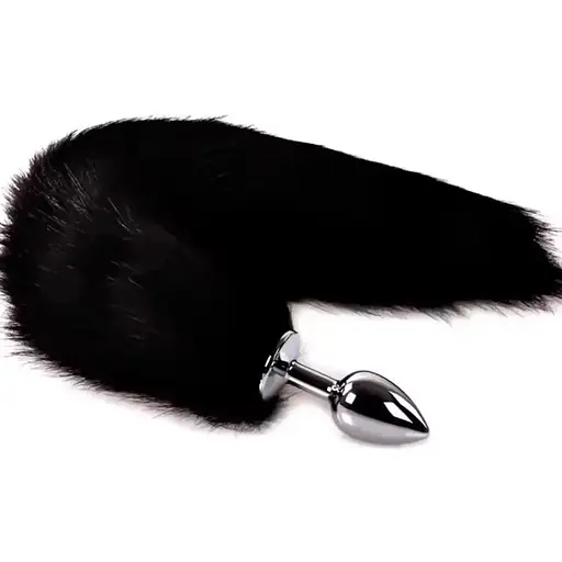 Анальна пробка з хвостом лисички - фото 6