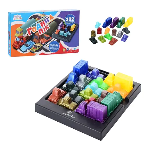 Настільна гра-головоломка "Година пік" Bambi UKB-B0036 українською мовою - фото 1