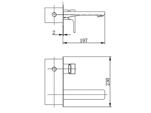Змішувач для умивальника Asignatura Delight 75501900 Хром - фото 2