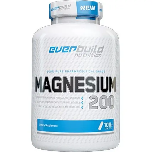 Цитрат магнію Everbuild Nutrition Magnesium Citrate 200 мг 100 таблеток