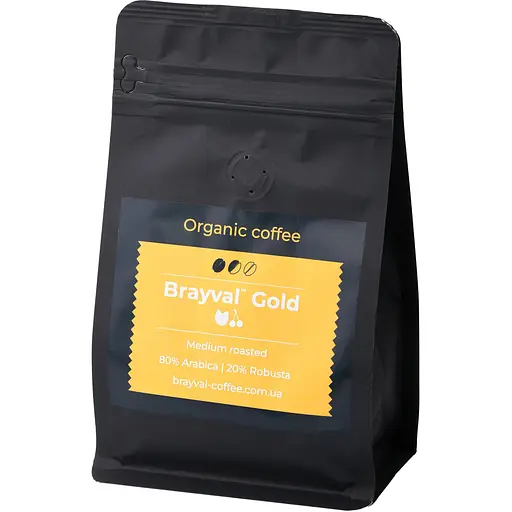 Кофе в зёрнах Brayval Gold 500 г - фото 1