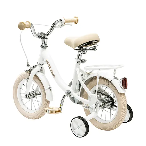 Miqilong Детский велосипед LS 12" белый - фото 8
