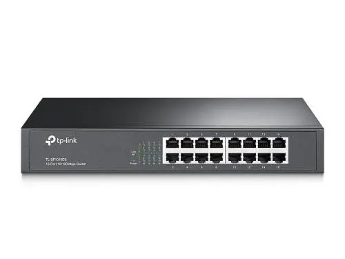 Коммутатор TP-Link TL-SF1016DS 16xFE неуправляемый стоечный - фото 2