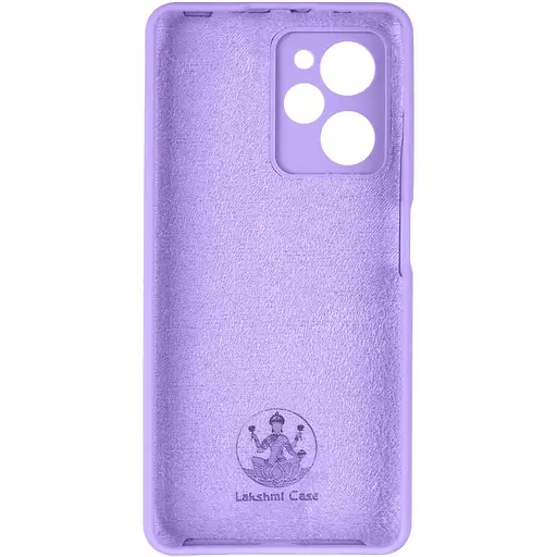 Чохол Silicone Cover Lakshmi Full Camera (AA) для Xiaomi Poco X5 Pro 5G Бузковий / Dasheen - фото 4