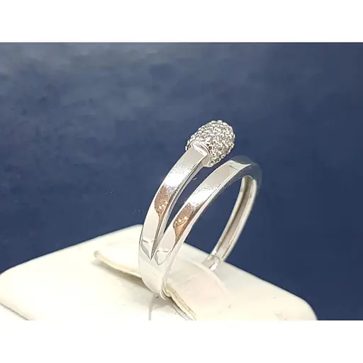 Золоте кільце Імперія золота з фіанітами. КВ1335БИ 17 - фото 5