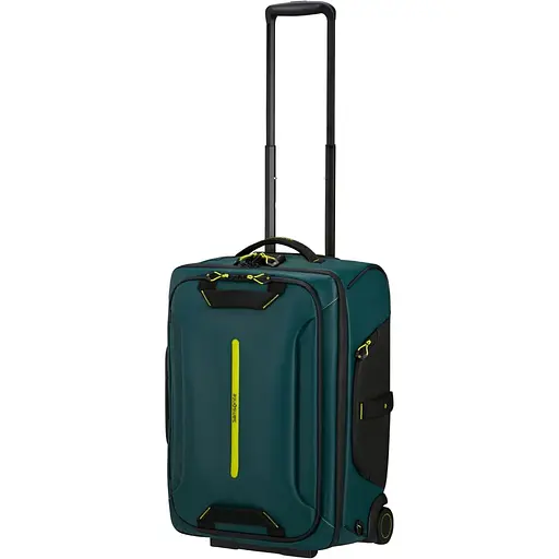 Сумка-Рюкзак На Колесах Samsonite ECODIVER DARK TEAL/LIME 55х40х25 KH7*71012 - фото 4
