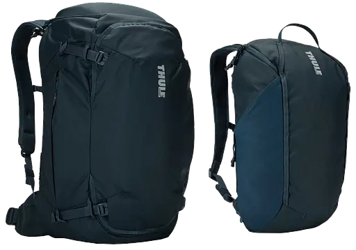 Рюкзак Landmark Travel Pack 60L TLPM-260 Darkest Blue Thule sum0028092 - фото 6
