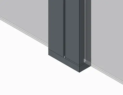 Шторки стеклянные на ванну Koer SR BS04-95x140-TR-07 прозрачное стекло 6 мм, graphite KR5404, Универсальная, прозрачный, графит - фото 4