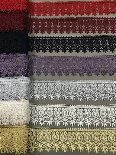 Мереживо Арфа червоне - фото 4