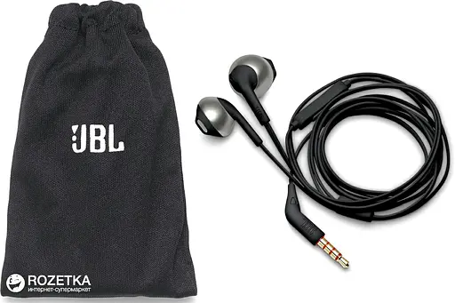Навушники (проводные) JBL T205 Black (JBLT205BLK) - фото 5