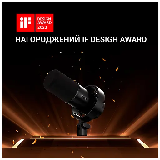 Микрофон Fifine T688 USB/XLR Black (T688) - фото 5
