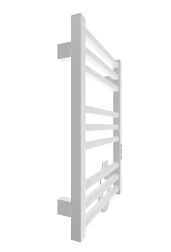 Електрична рушникосушарка HF London 570x430 white matte 6.1.0100.06.WM, Білий матовий, універсальне (коннектор), Електронний - фото 3