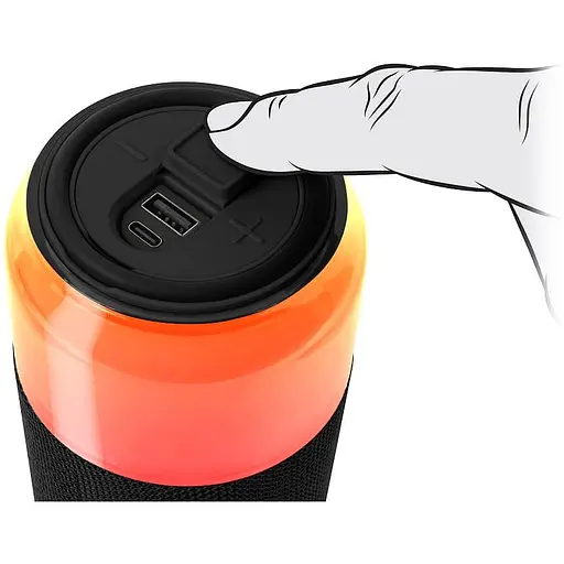 Портативна акустика Real-EL X-705 Black (EL121600024) - фото 7