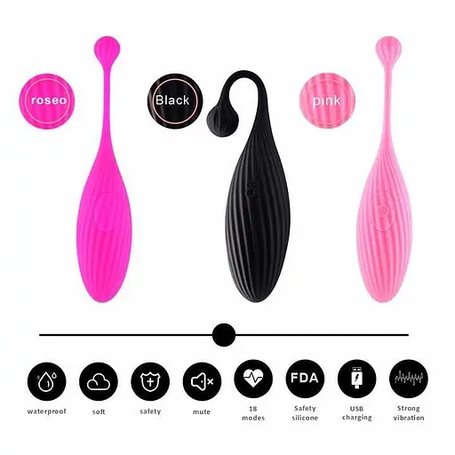 Инновационное смарт-виброяйцо Svakom Primo для женщин 158 мм черное - фото 2