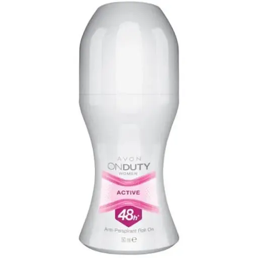 Дезодорант-антиперспірант з кульковим аплікатором Avon Активний захист для жінок - фото 1