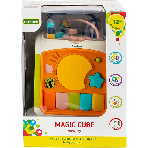 Игрушка музыкальная Baby Team Волшебный куб (8671)