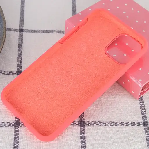 Чохол Epik Silicone Case Full Protective AA для Apple iPhone 11 Pro Max 6.5 Рожевий/Flamingo - фото 3