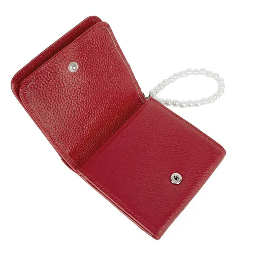 Гаманець жіночий маленький шкіряний Fuerdanni 1831-166 червоний - фото 6