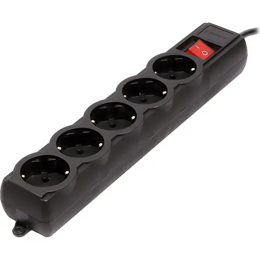 Сетевой фильтр Gembird SPG5-G-15B-PRO Black [142521] - фото 3