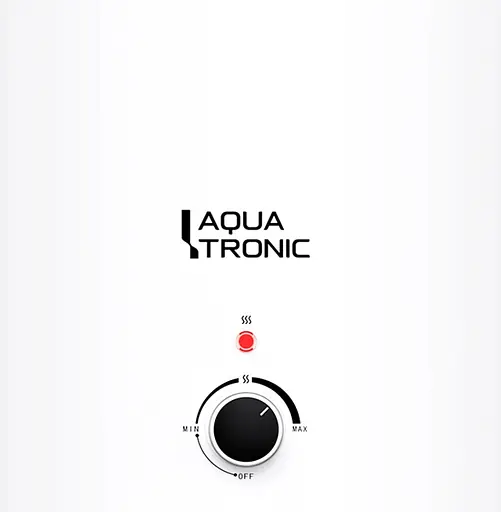 Водонагрівач електричний Aquatronic, 1500 Вт, мокрий ТЕН, 100 л універсальний, циліндричний, білий (Round W1004615 B4) - фото 6