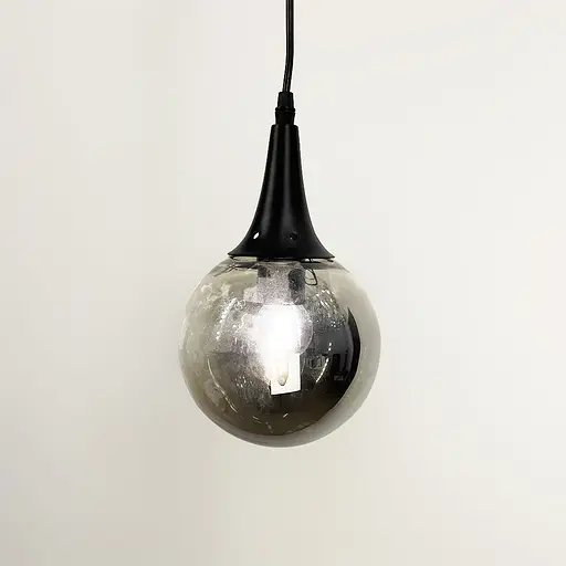 Підвісний світильник GOLF з графітовим плафоном Line.F 11191/1 BK+GR - фото 2