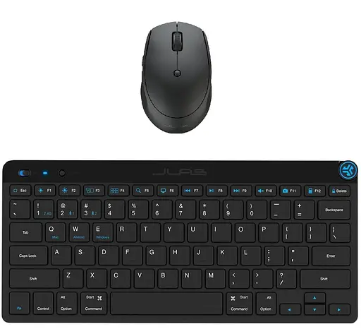 Комплект (Клавіатура та Миша) JLAB Go Work (IEUKMGOBUNDLE4) Black - фото 1