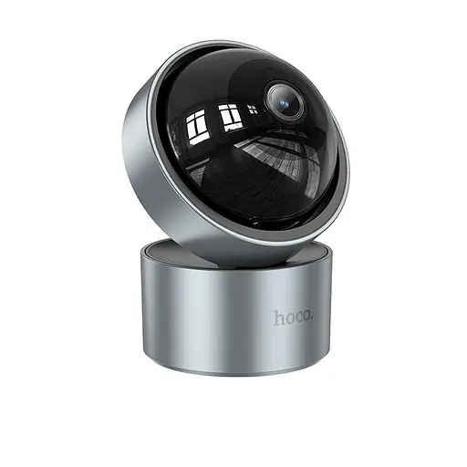 Камера видеонаблюдения Hoco D5 Indoor PTZ HD Silvery gray - фото 6