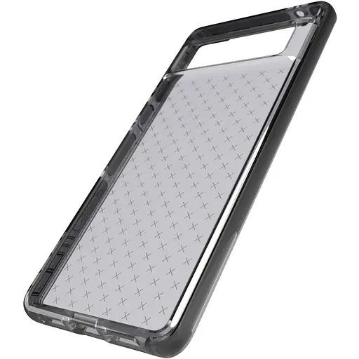 Оригинальный противоударный силиконовый чехол Tech21 Evo Check Black для Google Pixel 7a (T21-10142) - фото 7